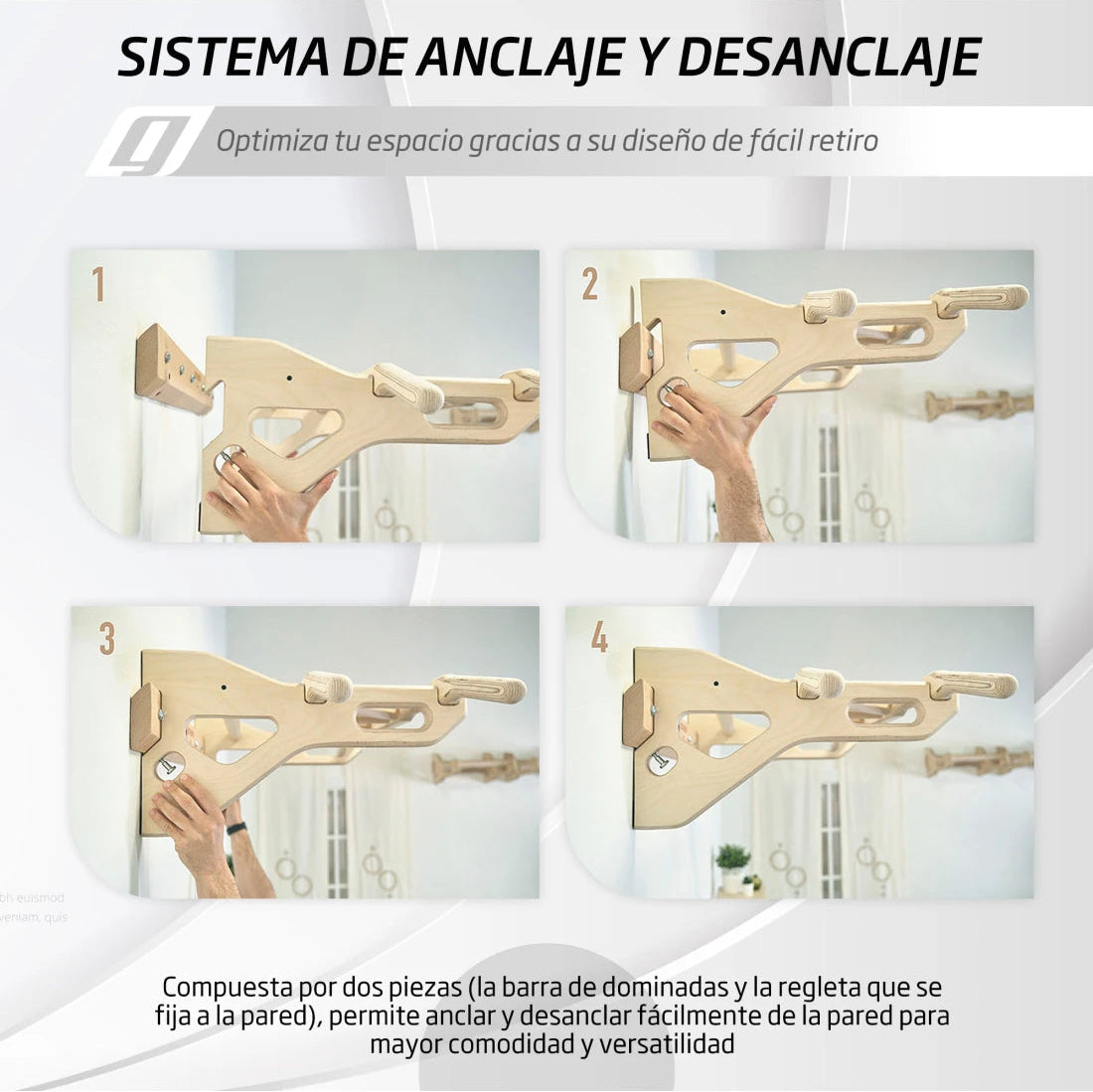 Barra Dominadas Titan V