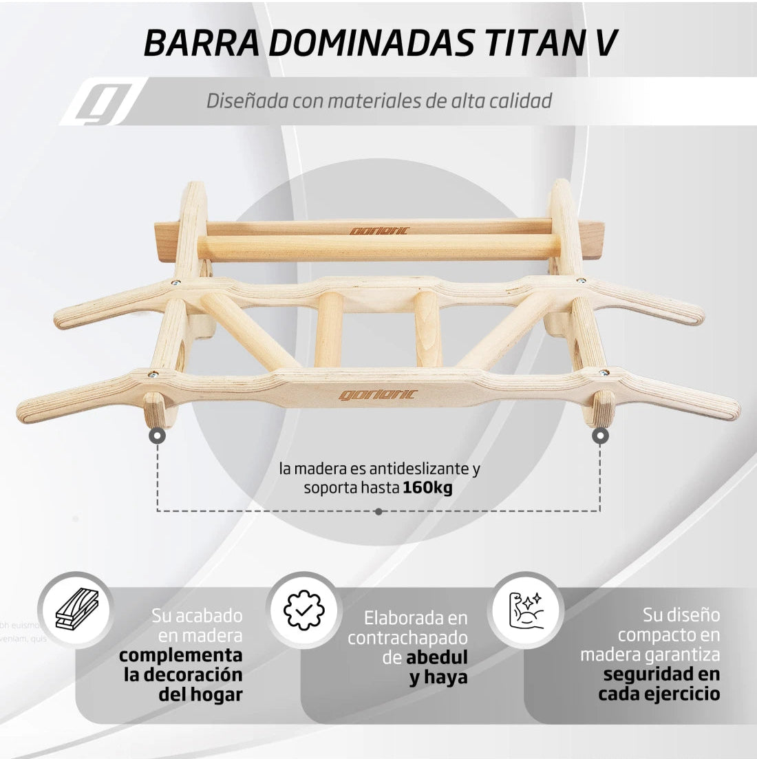 Barra Dominadas Titan V