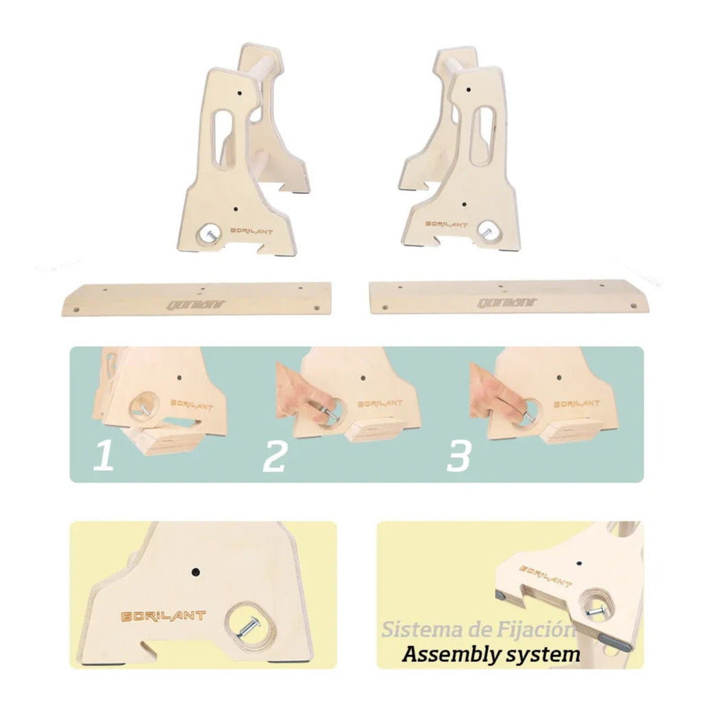 Dual V Parallel Bars